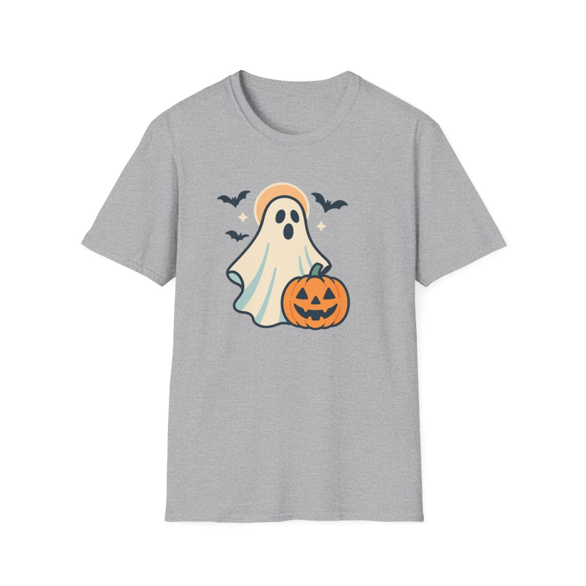 Spooky Halloween T-Shirt | Unisex Tee with Creepy Ghost Design
