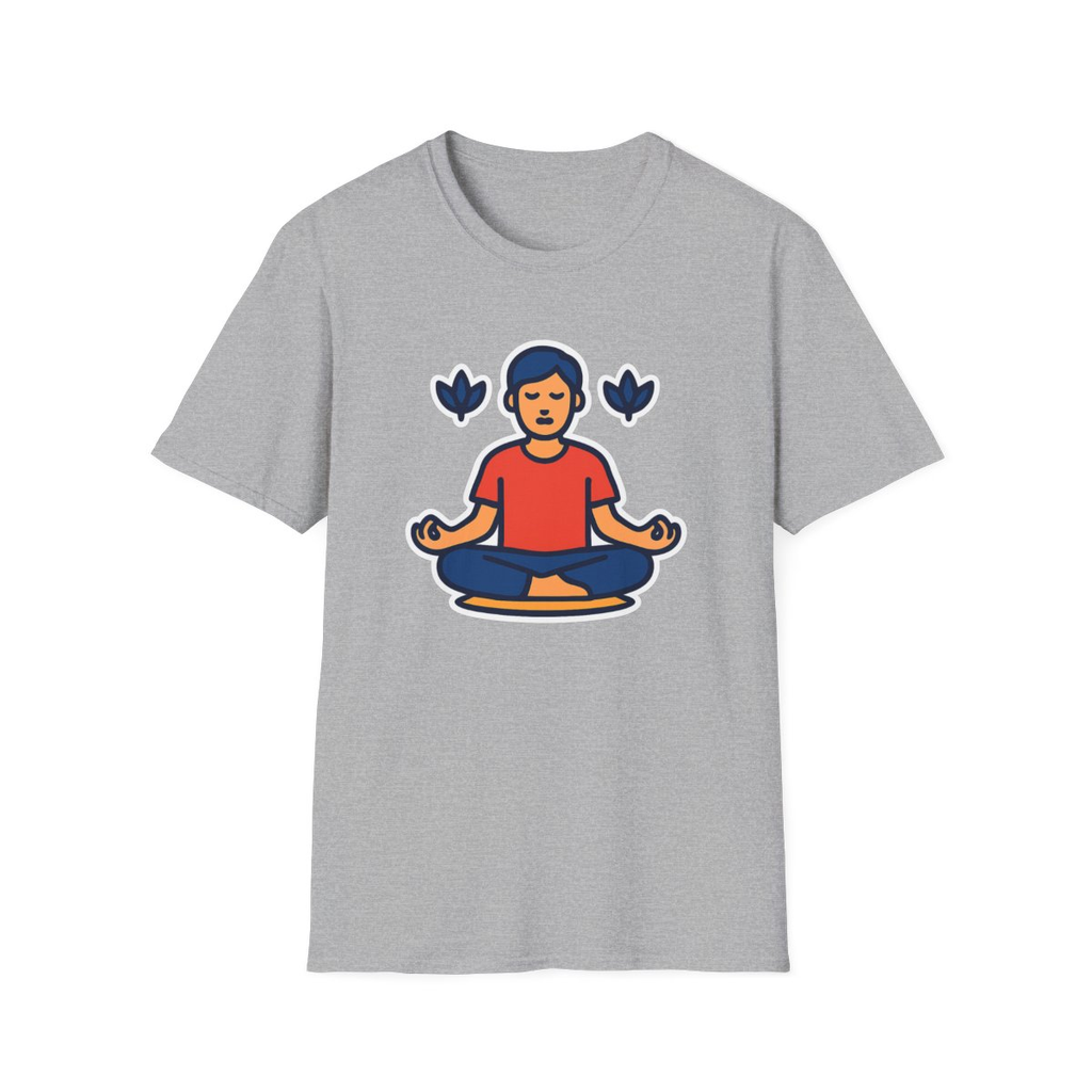 Meditation Mindfulness Unisex T-Shirt - Soft Comfortable Tee for Peace Seekers