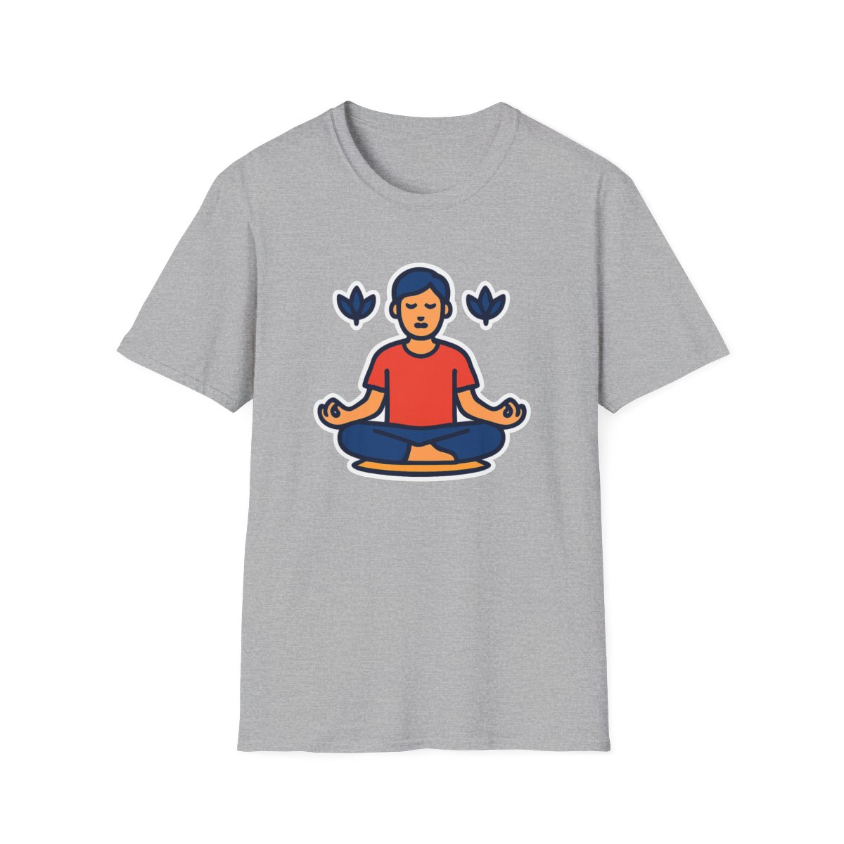 Meditation Mindfulness Unisex T-Shirt - Soft Comfortable Tee for Peace Seekers