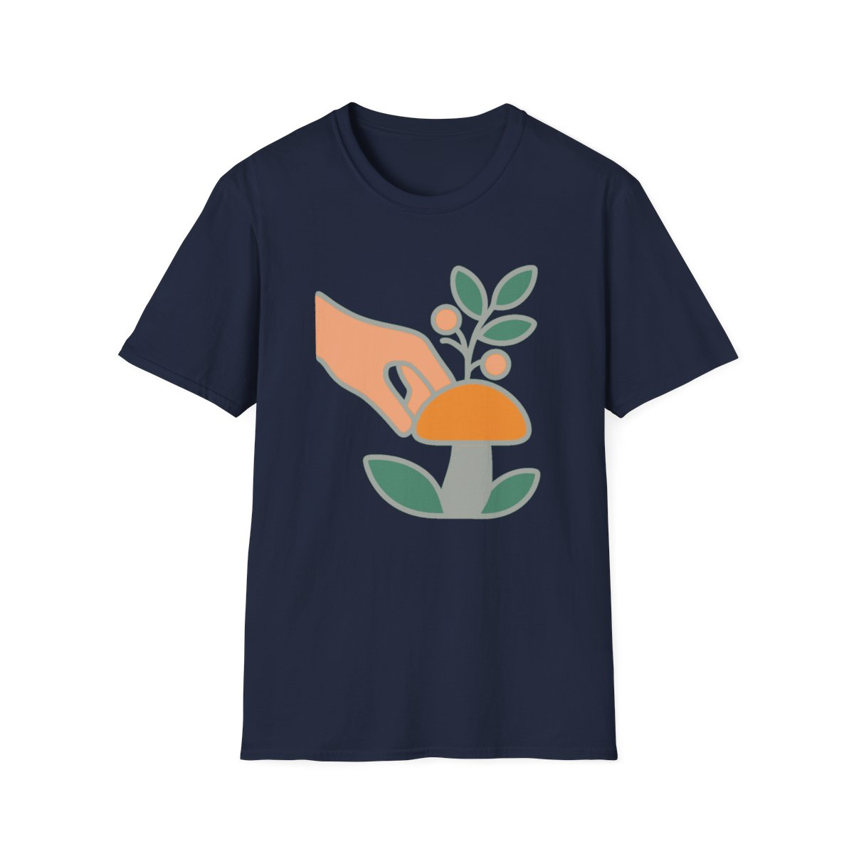 Foraging Wild Food Unisex T-Shirt | Sustainable Outdoor Adventure Tee