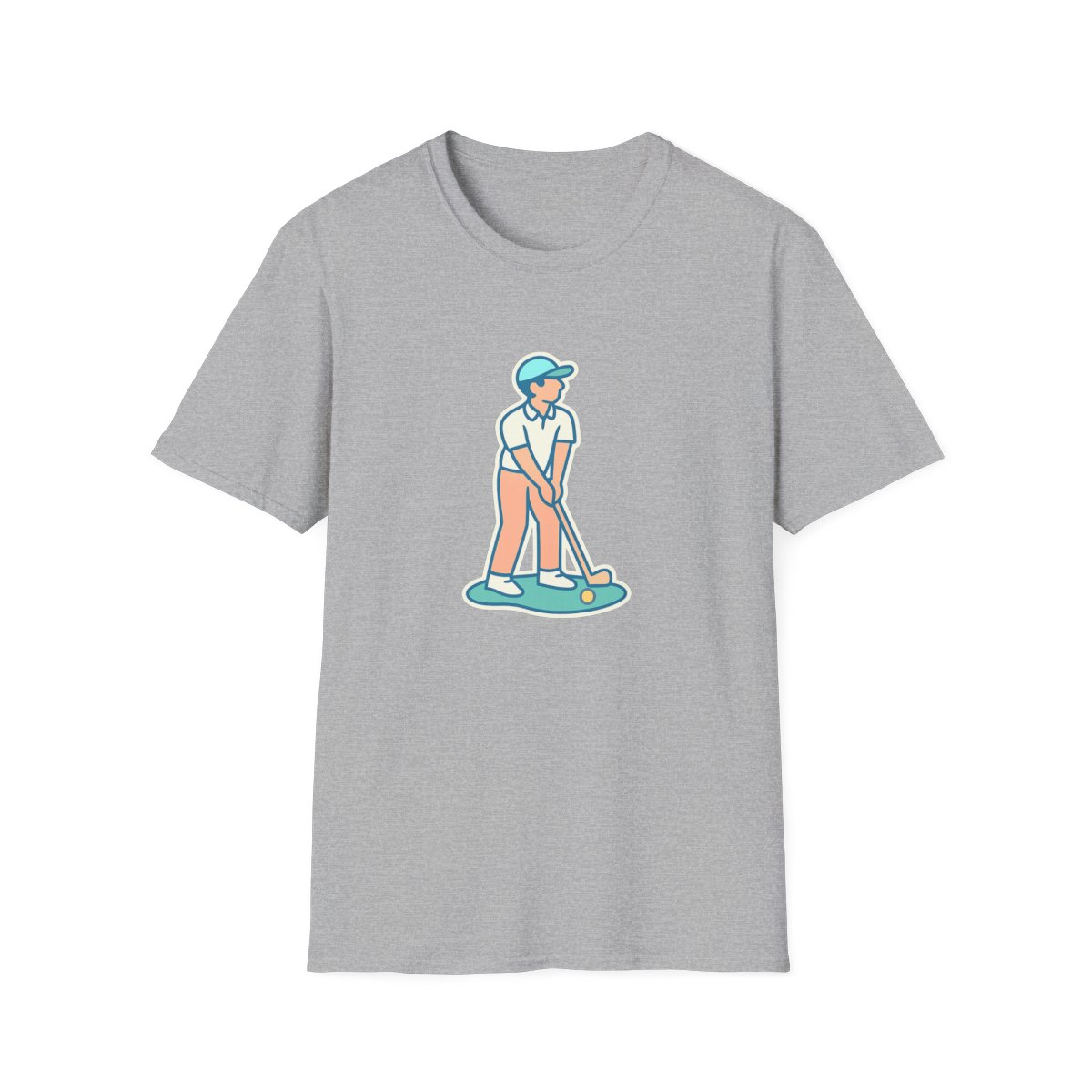 Golf Life Unisex T-Shirt | Premium Cotton Tee for Golf Lovers
