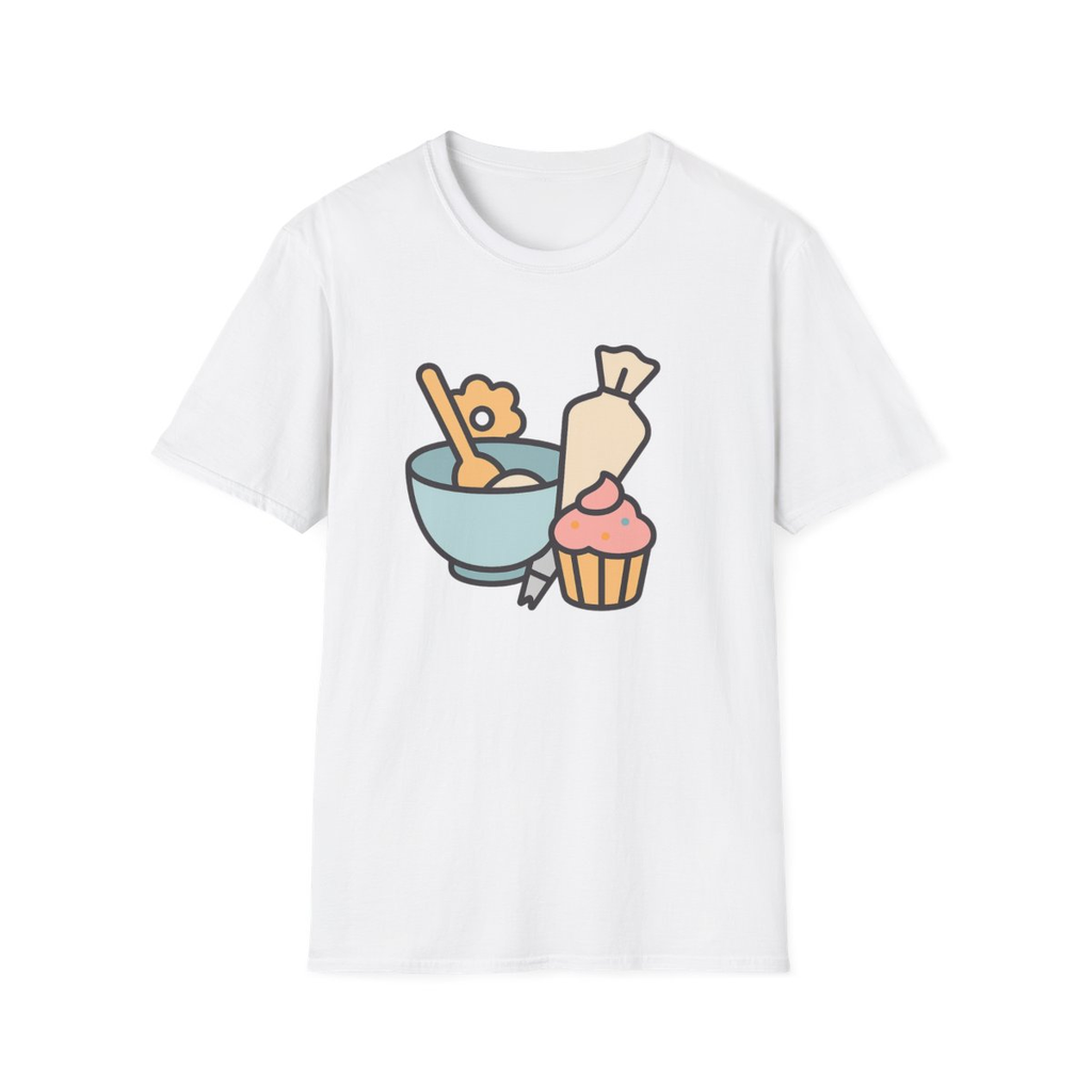 Baking Sweets Unisex T-Shirt | Comfortable Cotton Tee for Bakers & Pastry Lovers