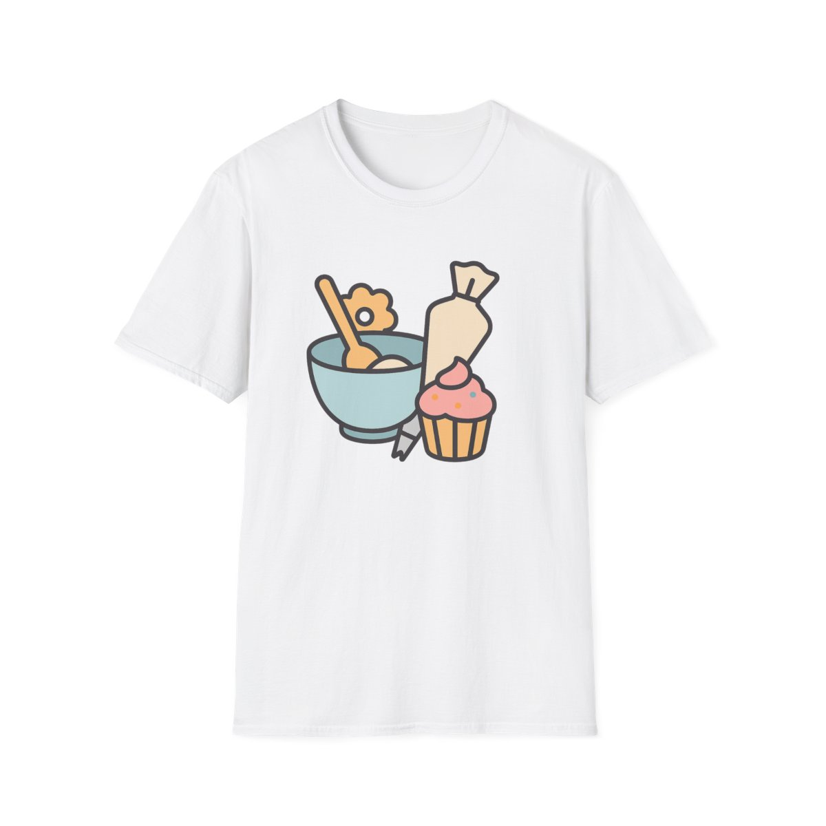 Baking Sweets Unisex T-Shirt | Comfortable Cotton Tee for Bakers & Pastry Lovers