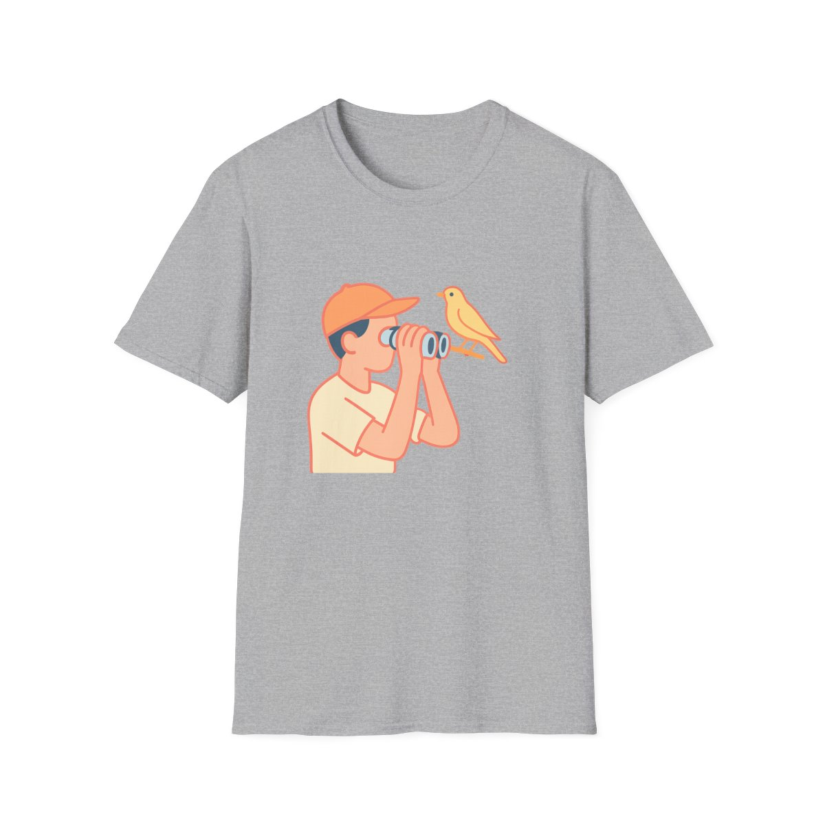 Birdwatching T-Shirt | Birder Gift | Unisex Comfort Tee for Bird Enthusiasts