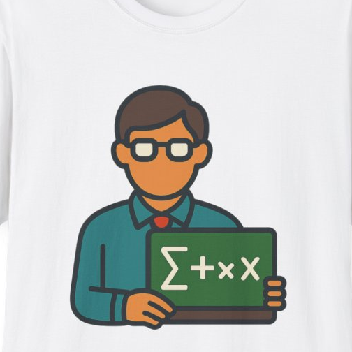 Math Teacher Unisex T-Shirt - Funny Algebra Gifts for Educators