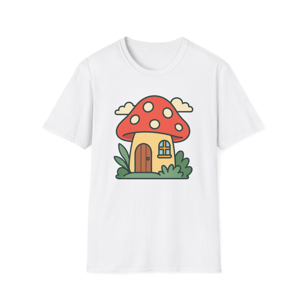 Mushroom Cottagecore T-Shirt | Unisex Soft Tee & Forest Aesthetic Gift