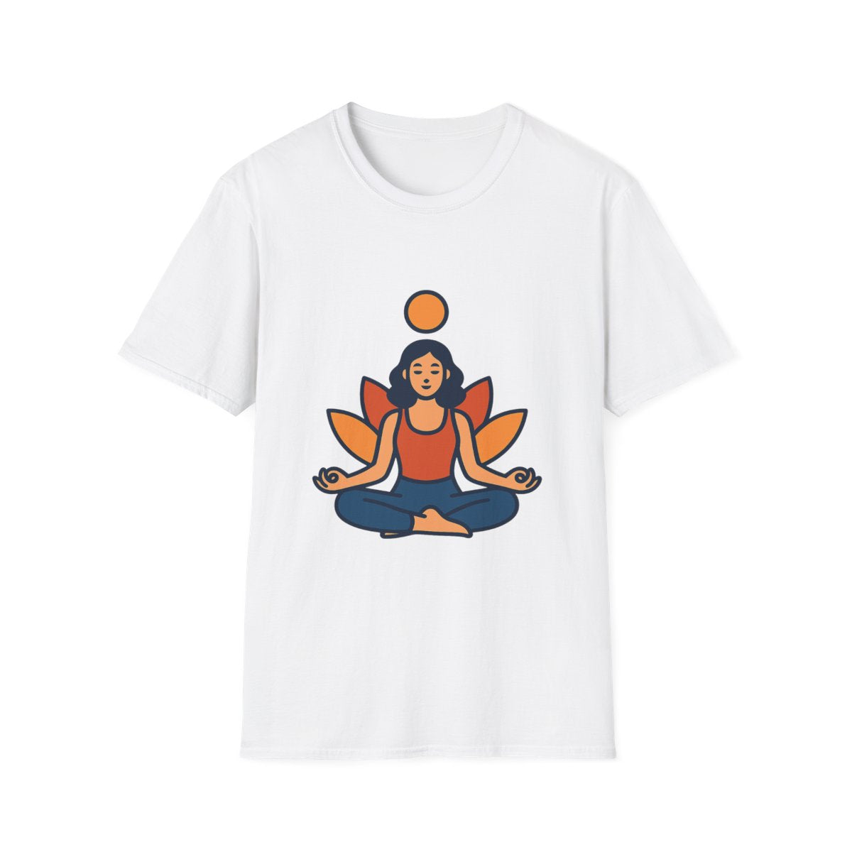 Retirement Gift for Coworker - Zen Yoga Unisex T-Shirt | Perfect Mindfulness Gift