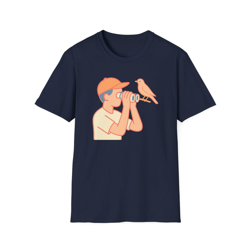 Birdwatching T-Shirt | Birder Gift | Unisex Comfort Tee for Bird Enthusiasts
