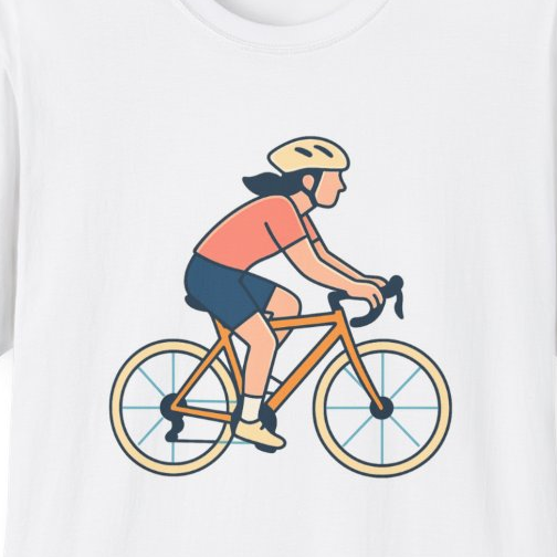 Cycling Life Unisex T-Shirt | Comfortable Eco-Friendly Tee for Bike Lovers