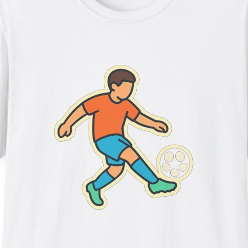 Premium Unisex Soccer Football T-Shirt | Soft Comfortable Tee for Fans