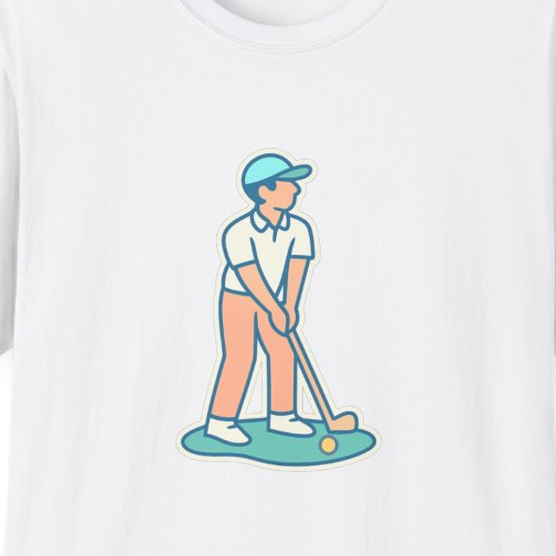 Golf Life Unisex T-Shirt | Premium Cotton Tee for Golf Lovers