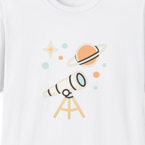 Cosmic Galaxy Unisex T-Shirt | Space Astronomy Print Tee for Stargazers