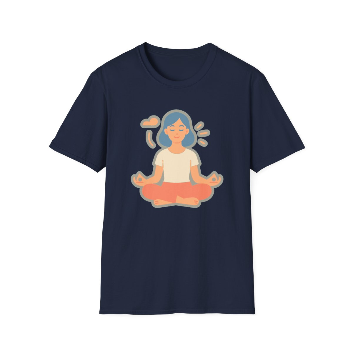 Meditation Mindfulness Unisex T-Shirt - Soft Comfortable Tee for Peace Seekers