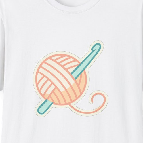 Crochet Addict Unisex T-Shirt | Soft Comfort Tee for Yarn Lovers